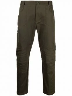 Les Hommes panelled detail skinny trousers