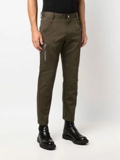 Les Hommes panelled detail skinny trousers