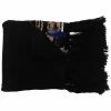 Les Hommes textured-finish virgin wool scarf