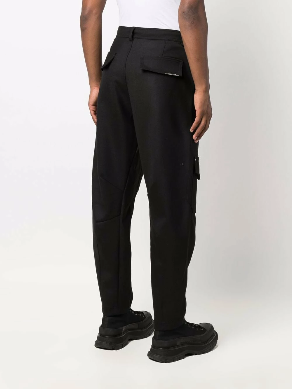 Les Hommes Tapered cargo trousers tapered pants of men 4 Les Hommes tapered cargo trousers