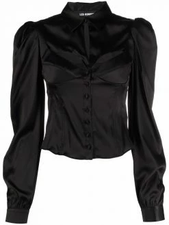 Les Hommes cut-out detail blouse