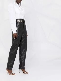 Les Hommes corset style shirt