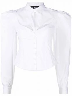 Les Hommes corset style shirt