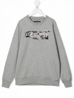 Les Hommes logo-print sweatshirt
