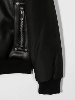 Les Hommes zipped-up bomber jacket