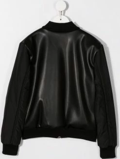 Les Hommes zipped-up bomber jacket