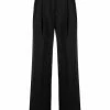 Les Hommes high-waisted wide-leg trousers