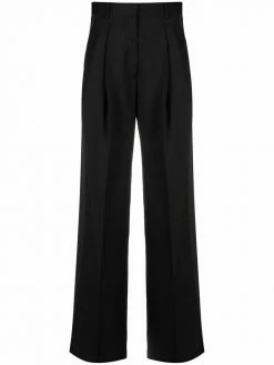 Les Hommes high-waisted wide-leg trousers