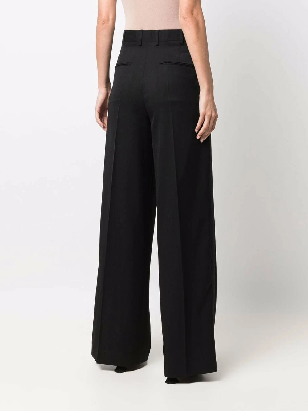 Les Hommes High waisted wide leg trousers slacks of women 4 Les Hommes high-waisted wide-leg trousers