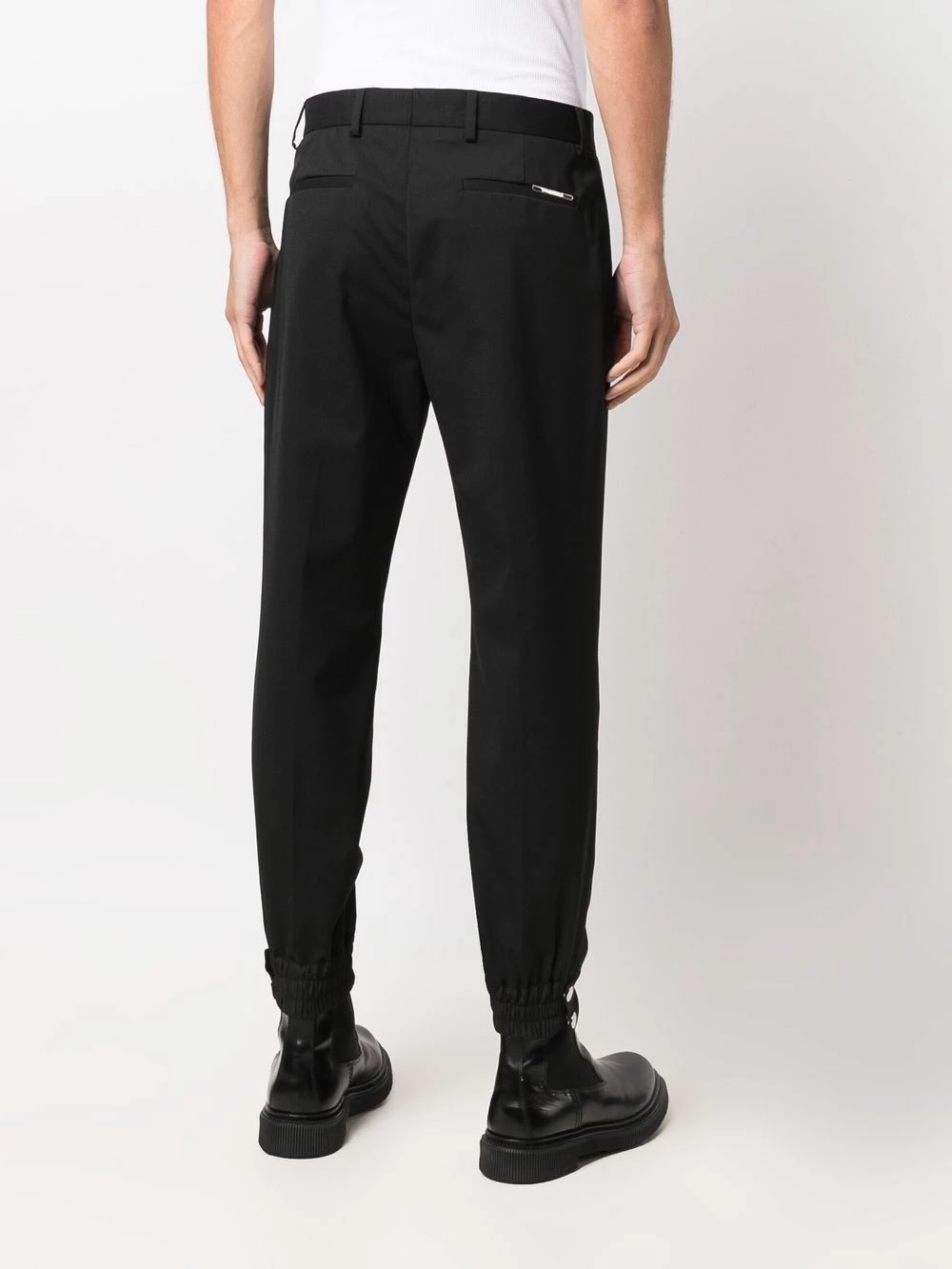Les Hommes Tapered tailored trousers regular-fit & straight leg pants of men 4 Les Hommes tapered tailored trousers