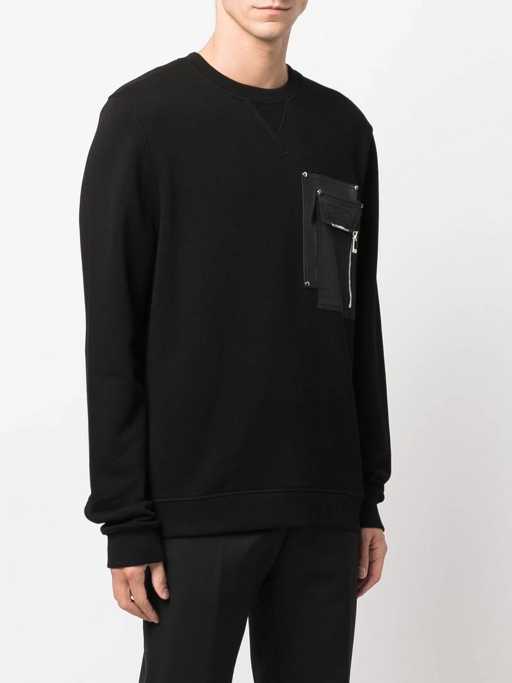 Les Hommes Patch pocket sweatshirt sweatshirts of men 3 Les Hommes patch-pocket sweatshirt