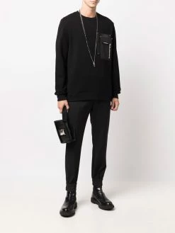 Les Hommes patch-pocket sweatshirt