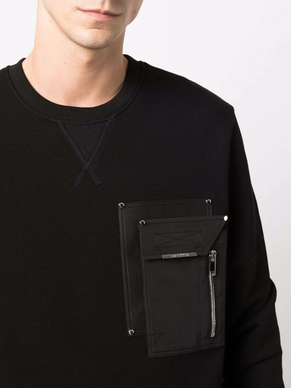 Les Hommes Patch pocket sweatshirt sweatshirts of men 5 Les Hommes patch-pocket sweatshirt