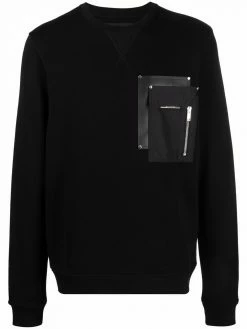 Les Hommes patch-pocket sweatshirt