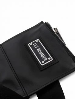 Les Hommes double-pouch belt bag