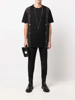 Les Hommes studded crew-neck T-shirt