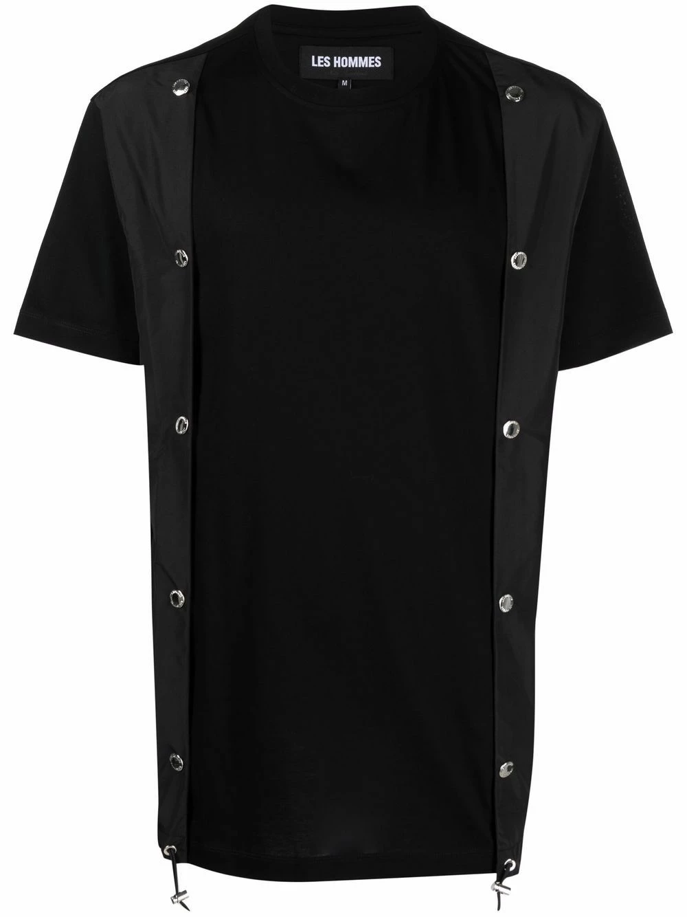 Les Hommes Studded crew neck T shirt t-shirts of men 1 Les Hommes studded crew-neck T-shirt