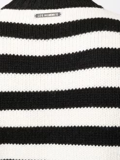 Les Hommes colour-block striped jumper