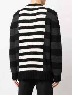Les Hommes colour-block striped jumper