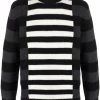 Les Hommes colour-block striped jumper