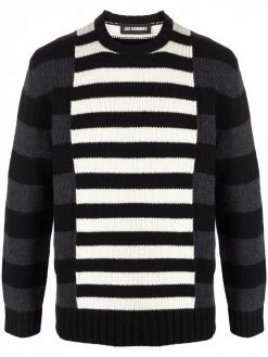 Les Hommes colour-block striped jumper