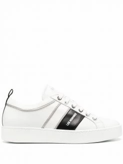 Les Hommes lace-up low-top trainers