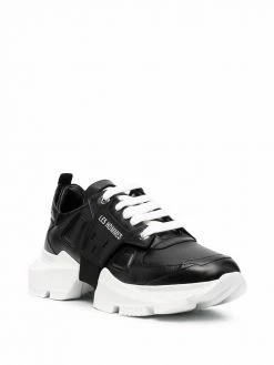 Les Hommes low-top lace-up trainers