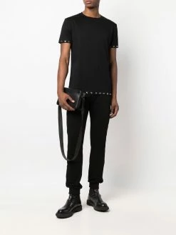 Les Hommes side-stripe tapered trackpants