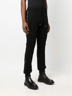 Les Hommes side-stripe tapered trackpants
