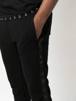 Les Hommes side-stripe tapered trackpants