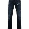 Les Hommes slim-fit distressed jeans