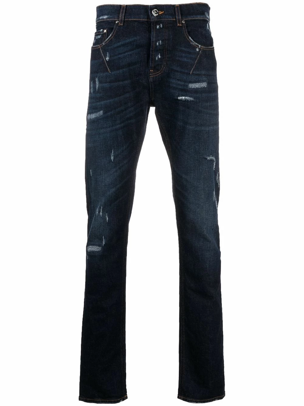 Les Hommes Slim fit distressed jeans slim-fit jeans of men 1 Les Hommes slim-fit distressed jeans