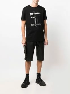 Les Hommes logo-print cotton T-shirt