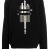 Les Hommes logo-print crew-neck sweatshirt