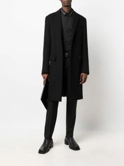 Les Hommes zip-detail long-sleeved shirt