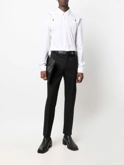 Les Hommes slim-fit suit trousers