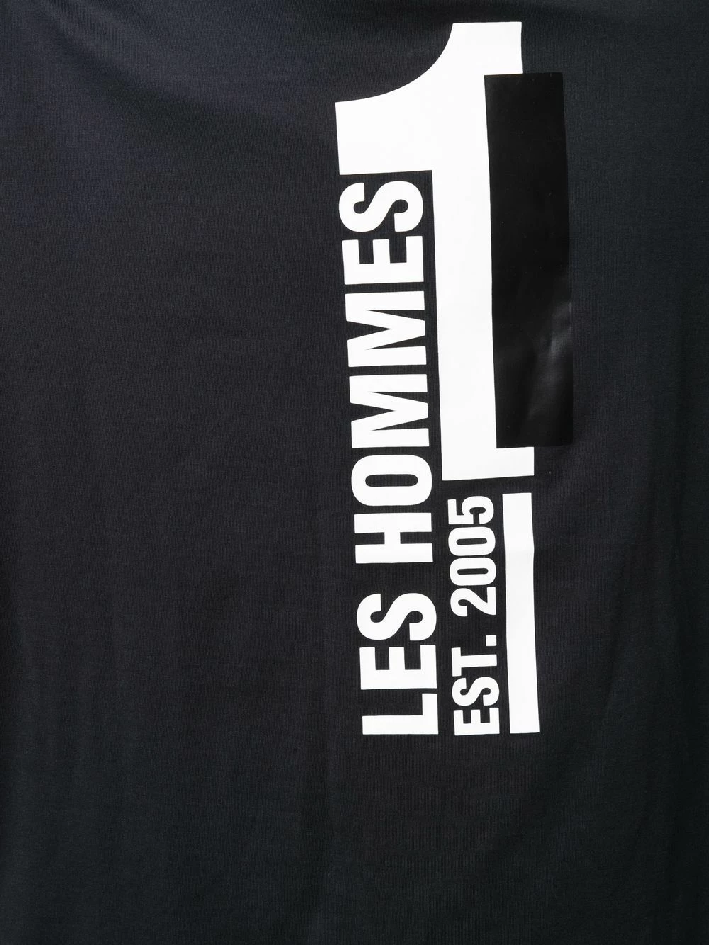 Les Hommes Logo print cotton T shirt t-shirts of men 5 Les Hommes logo-print cotton T-shirt