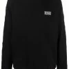 Les Hommes logo-tape crew-neck jumper