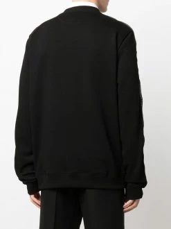 Les Hommes logo-tape crew-neck jumper