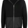 Les Hommes zip-through wool hoodie