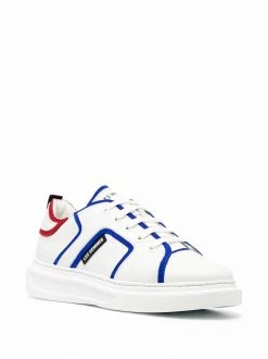 Les Hommes contrast-trim low-top sneakers