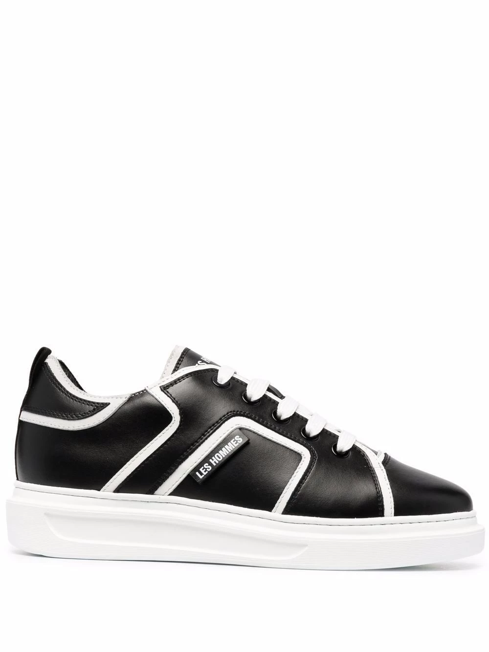 Les Hommes Leather low top sneakers low-tops of men 1 Les Hommes leather low-top sneakers