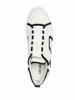 Les Hommes contrast-trim low-top sneakers