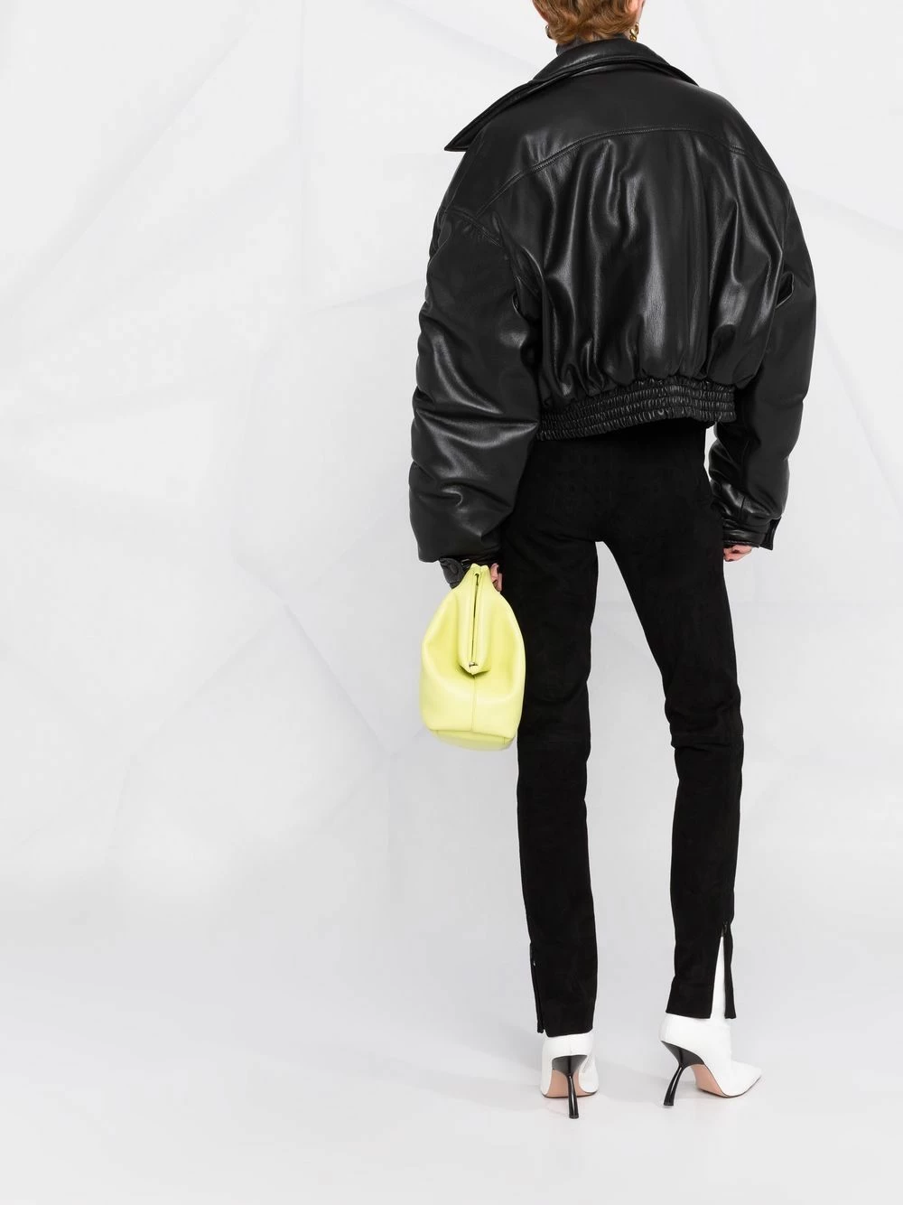 Les Hommes Split ankle suede trousers high waisted pants of women 6 Les Hommes split-ankle suede trousers