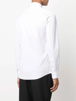 Les Hommes decorative zip-detail shirt