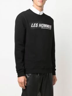 Les Hommes logo-print jumper