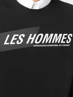Les Hommes logo-print jumper