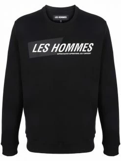 Les Hommes logo-print jumper