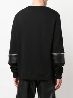 Les Hommes logo plaque sweatshirt