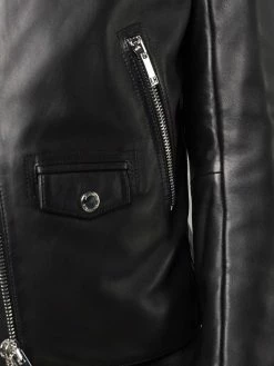 Les Hommes zip-detail biker jacket